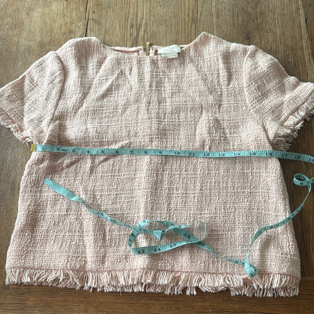 Kate Spade Fringe Top Size 2 - Picture 3 of 6